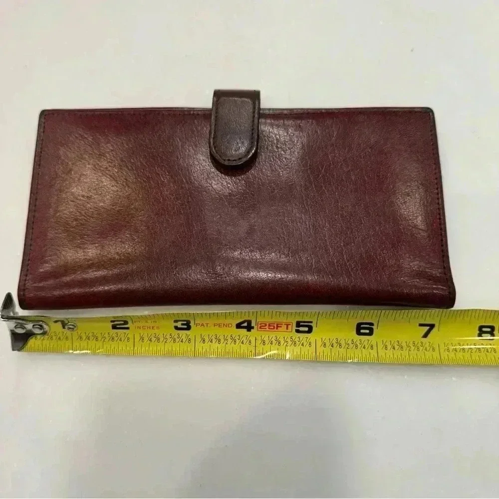 RARE Coach Vintage Brownish Tan Leather Wallet Snap Close 1980’s